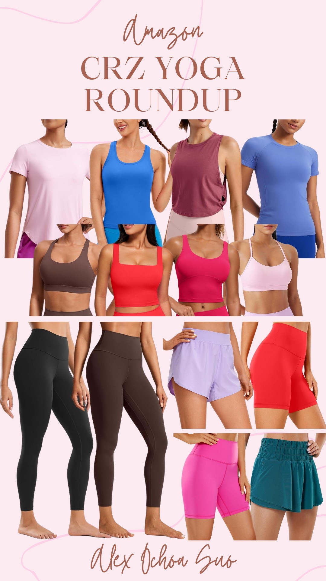 CRZ Yoga Roundup! All a part of the Amazon Spring Sale! 

Amazon, Amazon fashion, Amazon spring sale, Amazon big deal days, women’s fashion, activewear, spring fashion, spring style, spring outfits 



#LTKStyleTip #LTKSeasonal #LTKActive