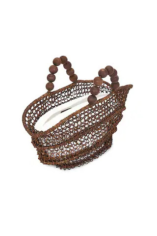 The Comporta Tote Bag in Cocoa | Revolve Clothing (Global)