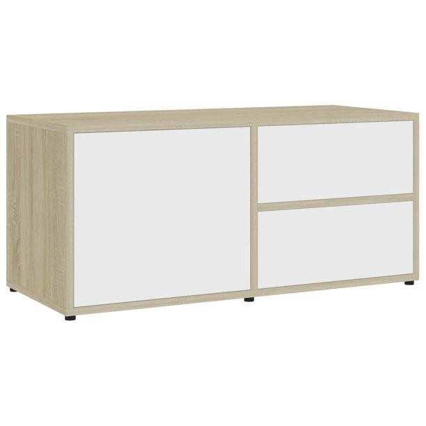 vidaXL TV Cabinet Engineered Wood HiFi Unit Entertainment Center Multi Colors | Walmart (US)