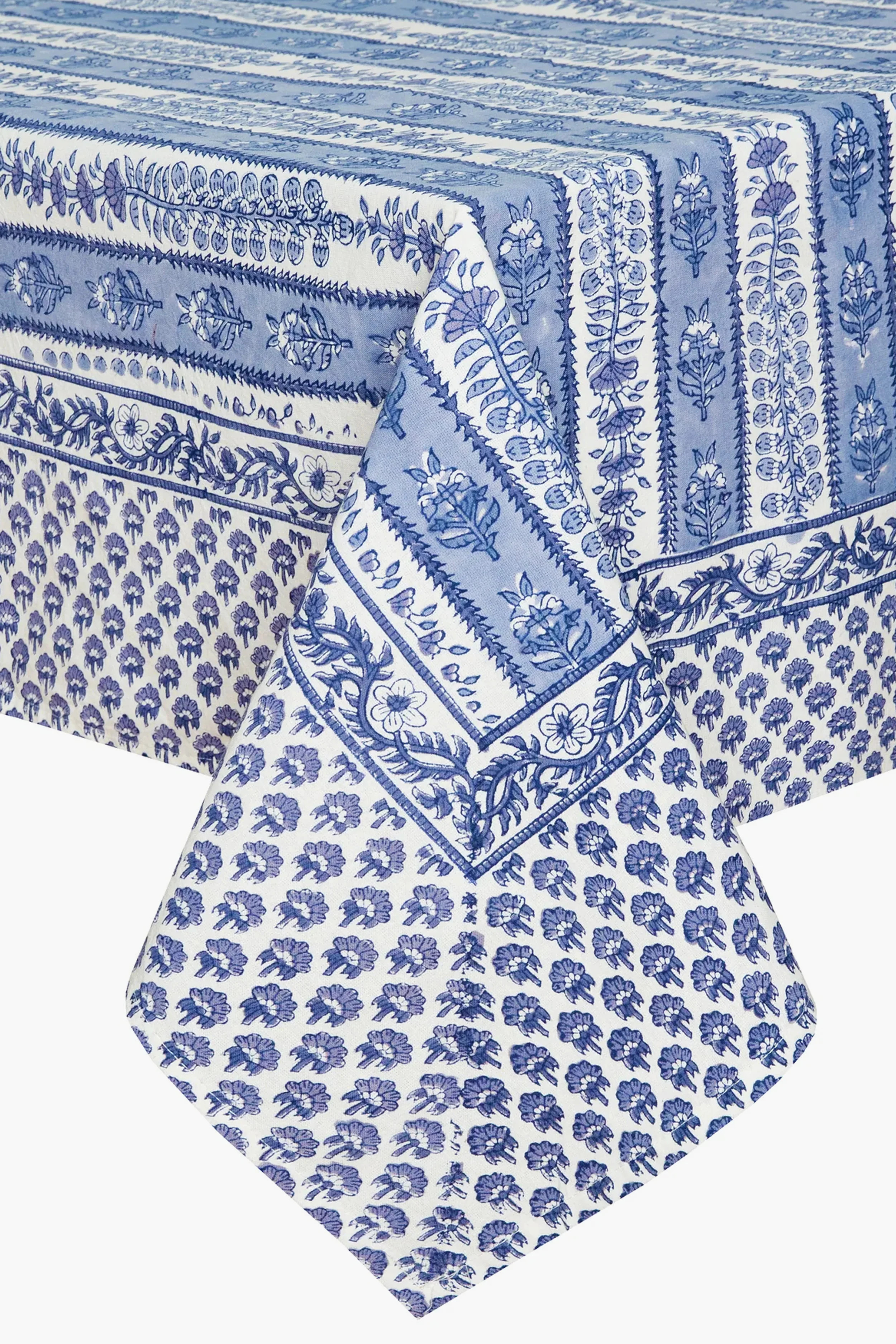Avignon Blue and Marine French Tablecloth | Tuckernuck (US)