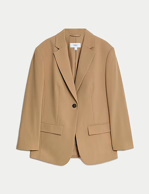 Relaxed Single Breasted Blazer | Marks and Spencer AU/NZ