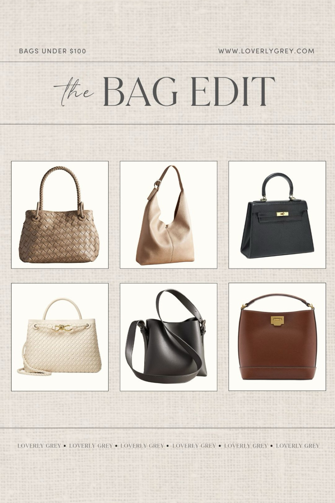 Fall bags under $100. These are perfect for everyday or workwear. Loverly Grey, fall bags

#LTKSeasonal #LTKItBag #LTKStyleTip