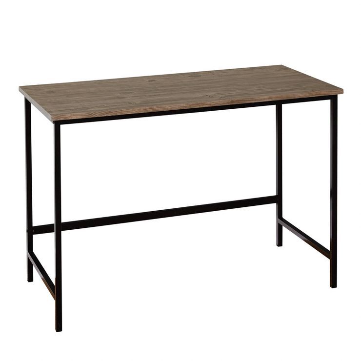 Piazza Desk - Black/Gray - Buylateral | Target