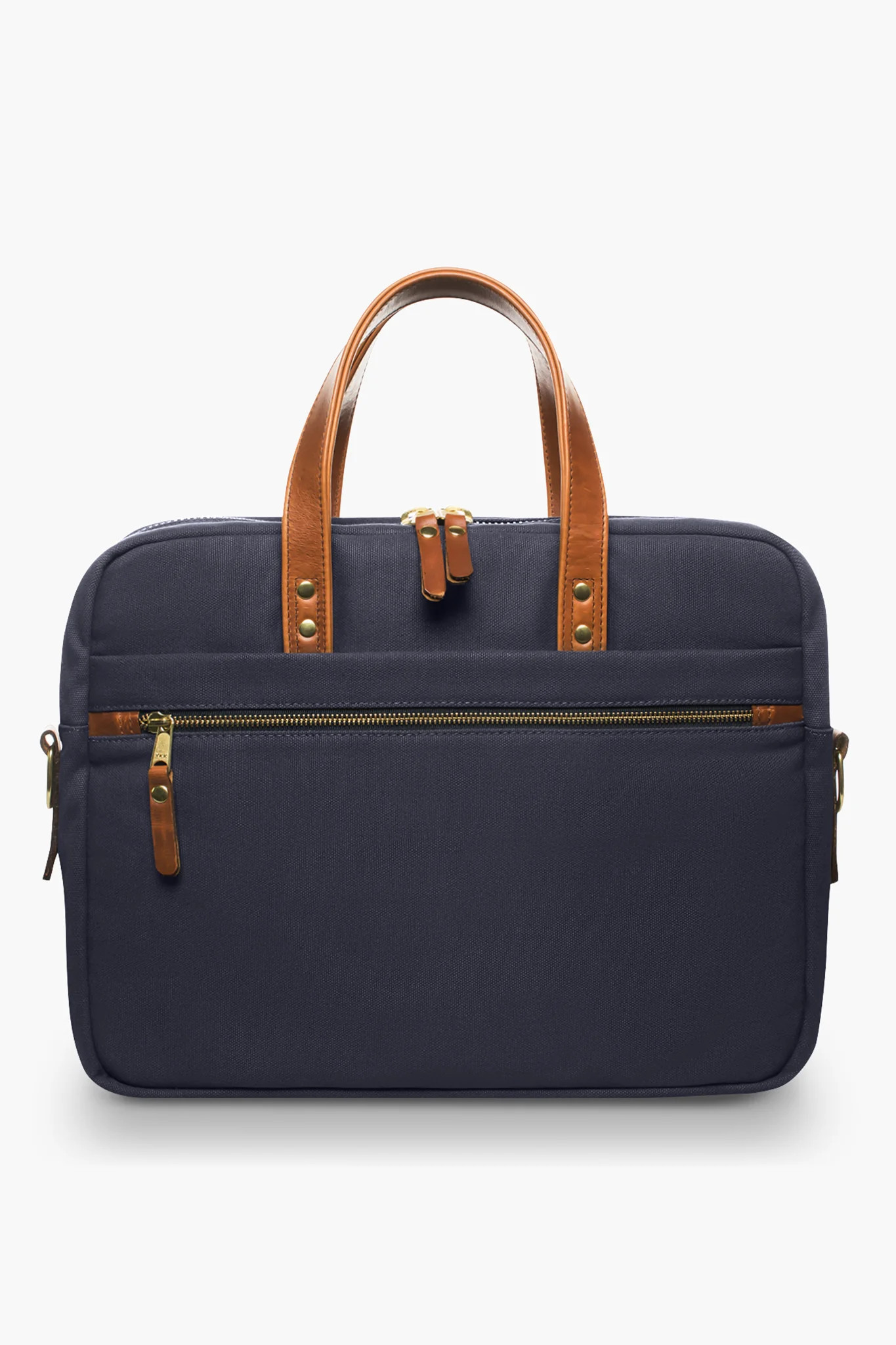 Navy Canvas Laptop Bag | Tuckernuck (US)