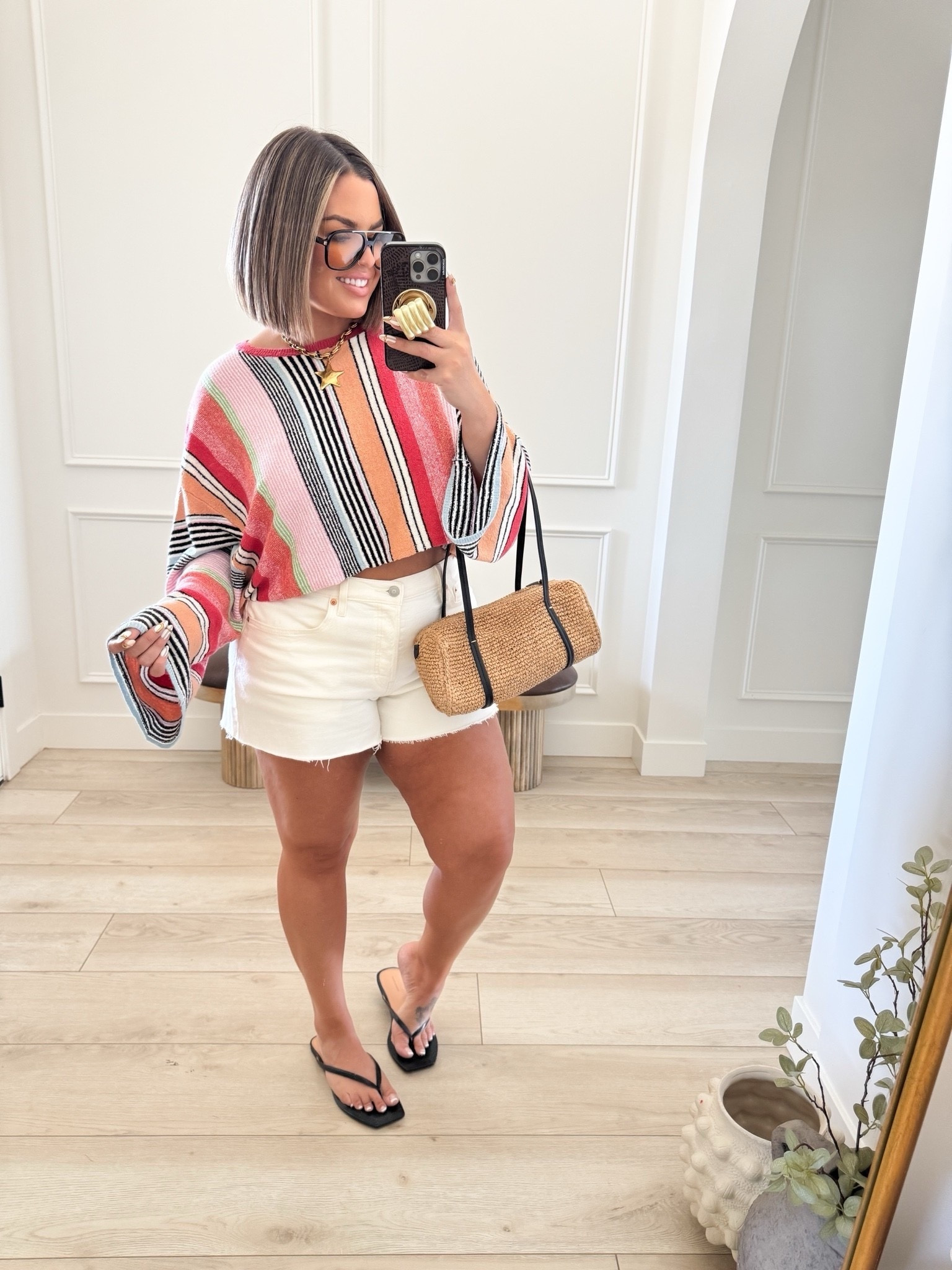 My favorite Levi’s shorts are on major sale ! I size up 2 sizes in these for a relaxed fit. I’m usually a 31 I do a 33 in these. They fit so good ! 
Top size M it’s oversized so size down.

Follow my shop @shaynaslife on the @shop.LTK app to shop this post and get my exclusive app-only content!

#liketkit 
@shop.ltk
https://liketk.it/6eqp7