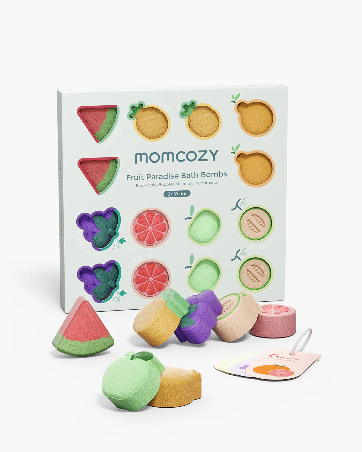 Fruit Paradise Bath Bombs Gift Set (14 Pcs) | Momcozy US