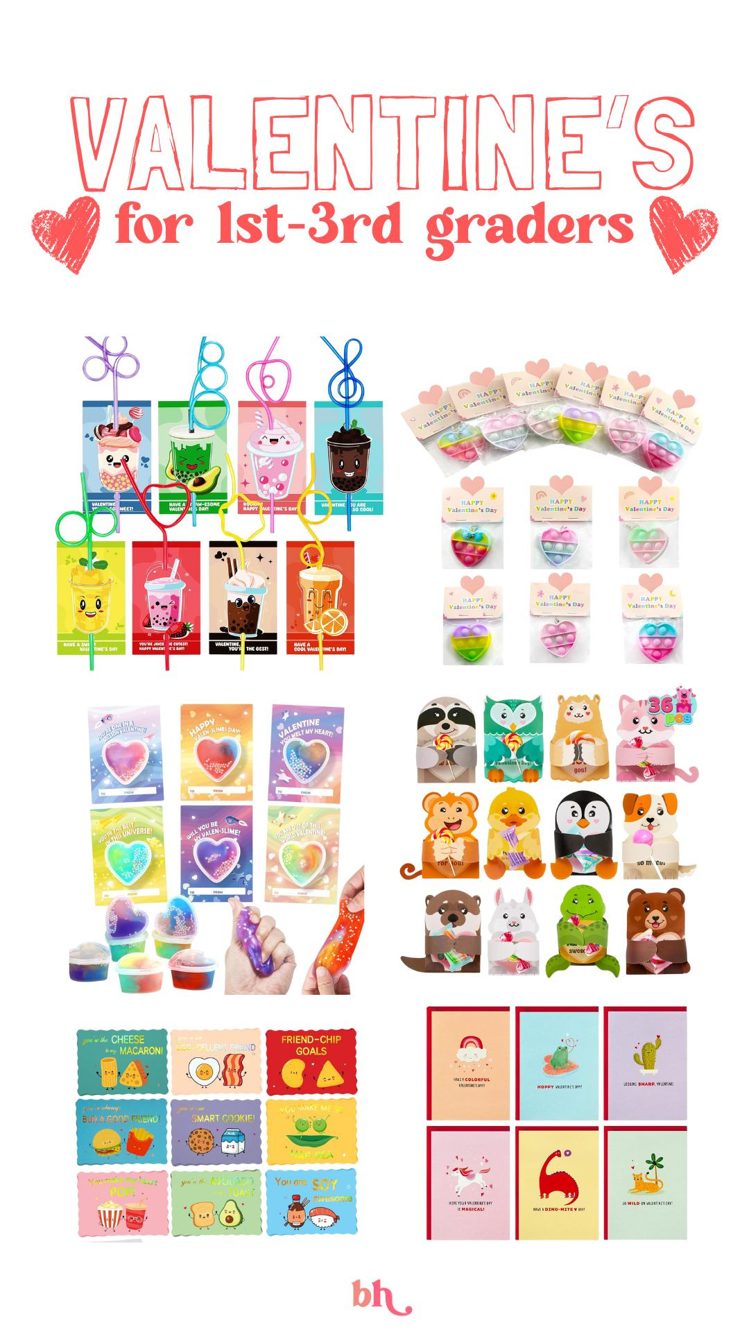 Check out these fun Valentine's Day cards for 1st-3rd graders!💌 

valentines day cards, school valentines, kids valentines, classroom exchange, party favors, fun gifts, kids valentines day, school prizes, valentine's day cards 

 #LTKSeasonal #LTKFindsUnder100 #LTKKids