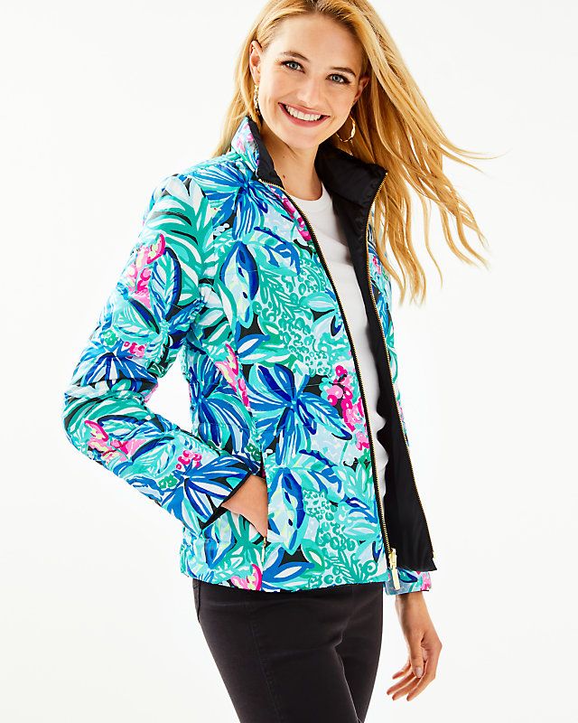 Marilee Reversible Puffer Jacket | Lilly Pulitzer
