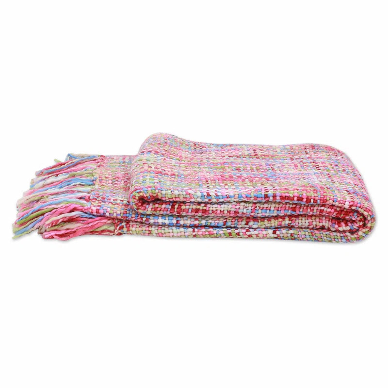 Oddi Vibrant Pastel Throw | Wayfair Professional