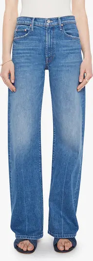 MOTHER The Lasso Sneak Mid Rise Wide Leg Jeans | Nordstrom | Nordstrom