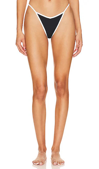 Pixie Bitsy Bottom in Black & Cream | Revolve Clothing (Global)