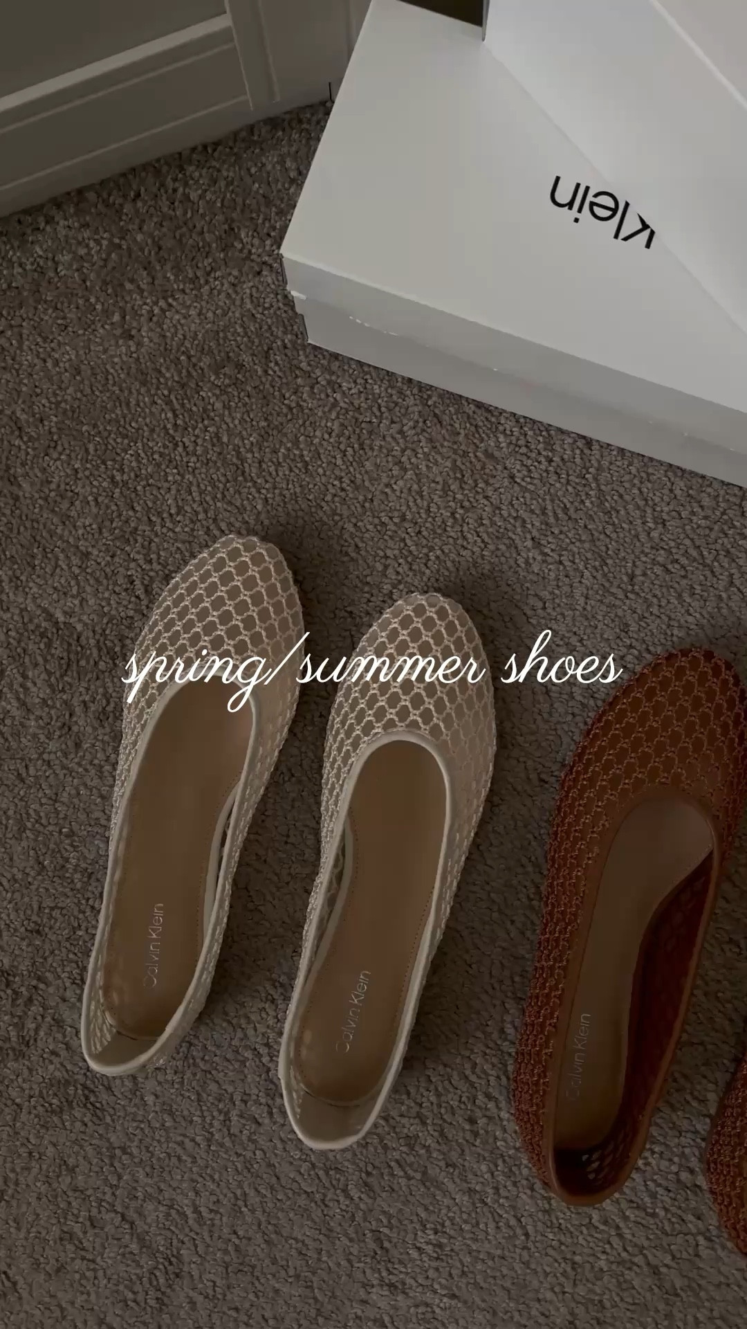 Spring/summer shoes 

Calvin Klein flats — a little texture to add to an outfit, comfortable 


#LTKSeasonal