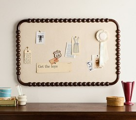 Chris Loves Julia Turned Wood Pinboard (36") | Pottery Barn Kids