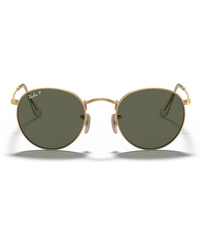 Polarized Sunglasses , RB3447 ROUND METAL | Macys (US)