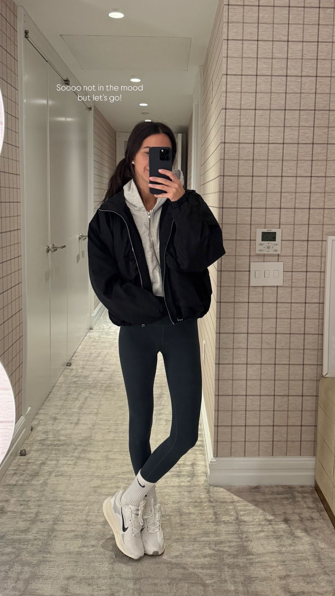 Workout look today 🖤