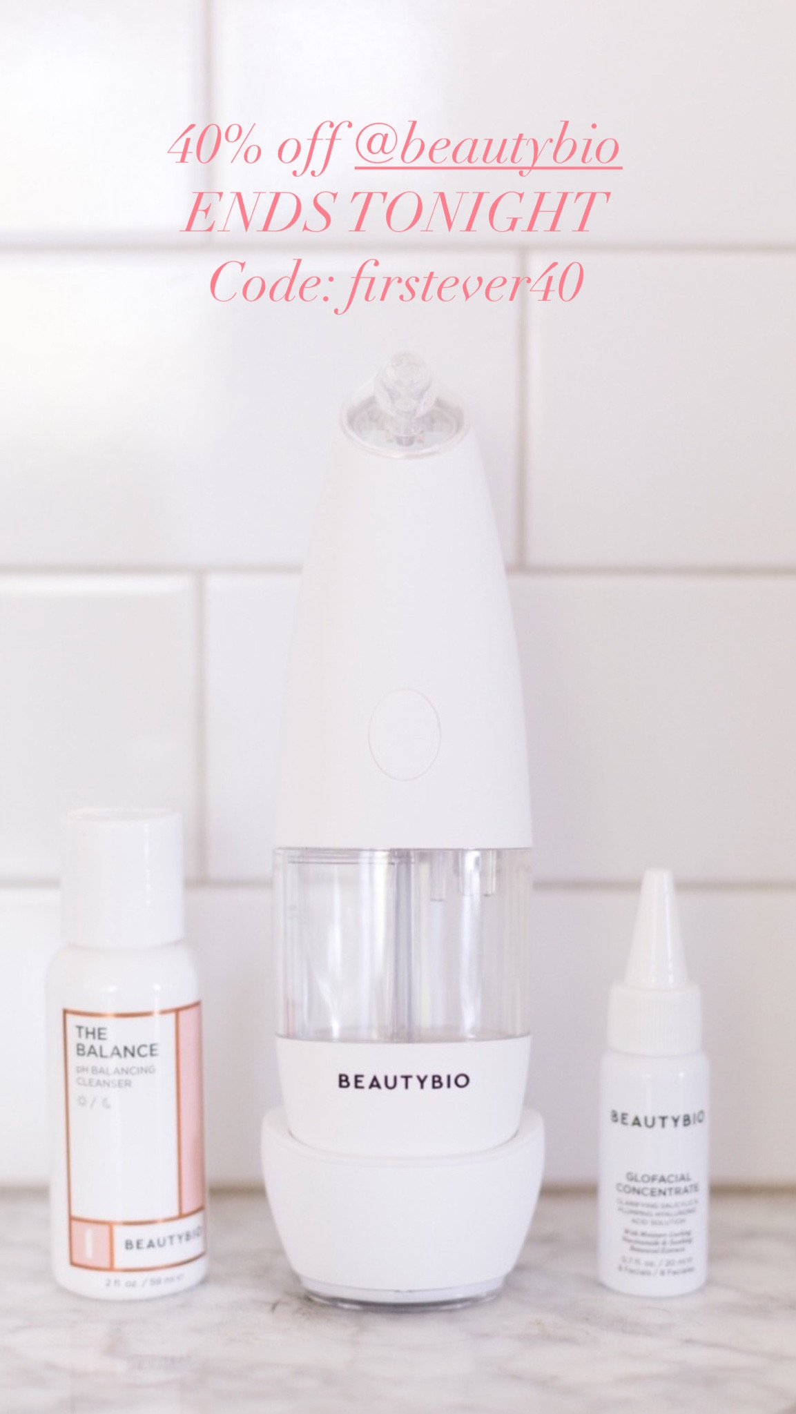 40% off at Beauty Bio through 11/19! 
Code: Firstever40

#LTKCyberWeek #LTKsalealert #LTKGiftGuide