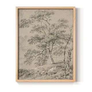 Vintage Sketch LXXXVII -Framed Print - Bed Bath & Beyond - 40317764 | Bed Bath & Beyond