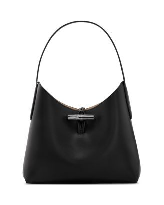 Longchamp Roseau Leather Box Hobo | Bloomingdale's (CA)