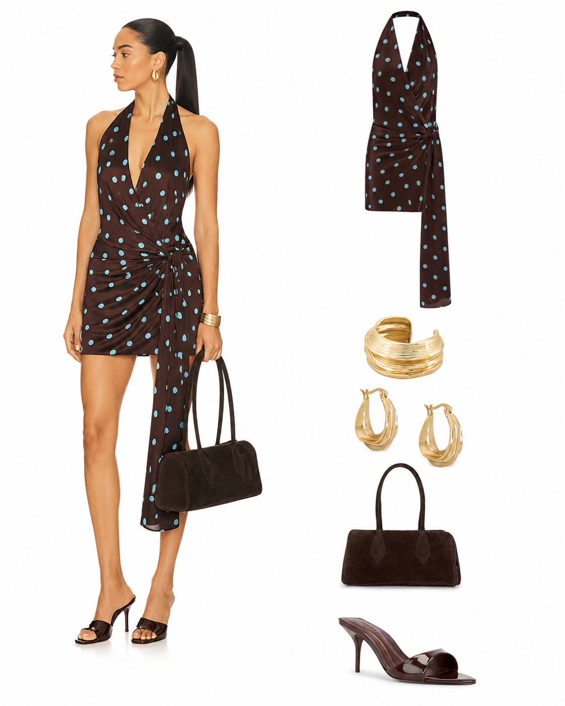 Polka Dot Dress
 night outfit 

 #2 #date #LTKootd