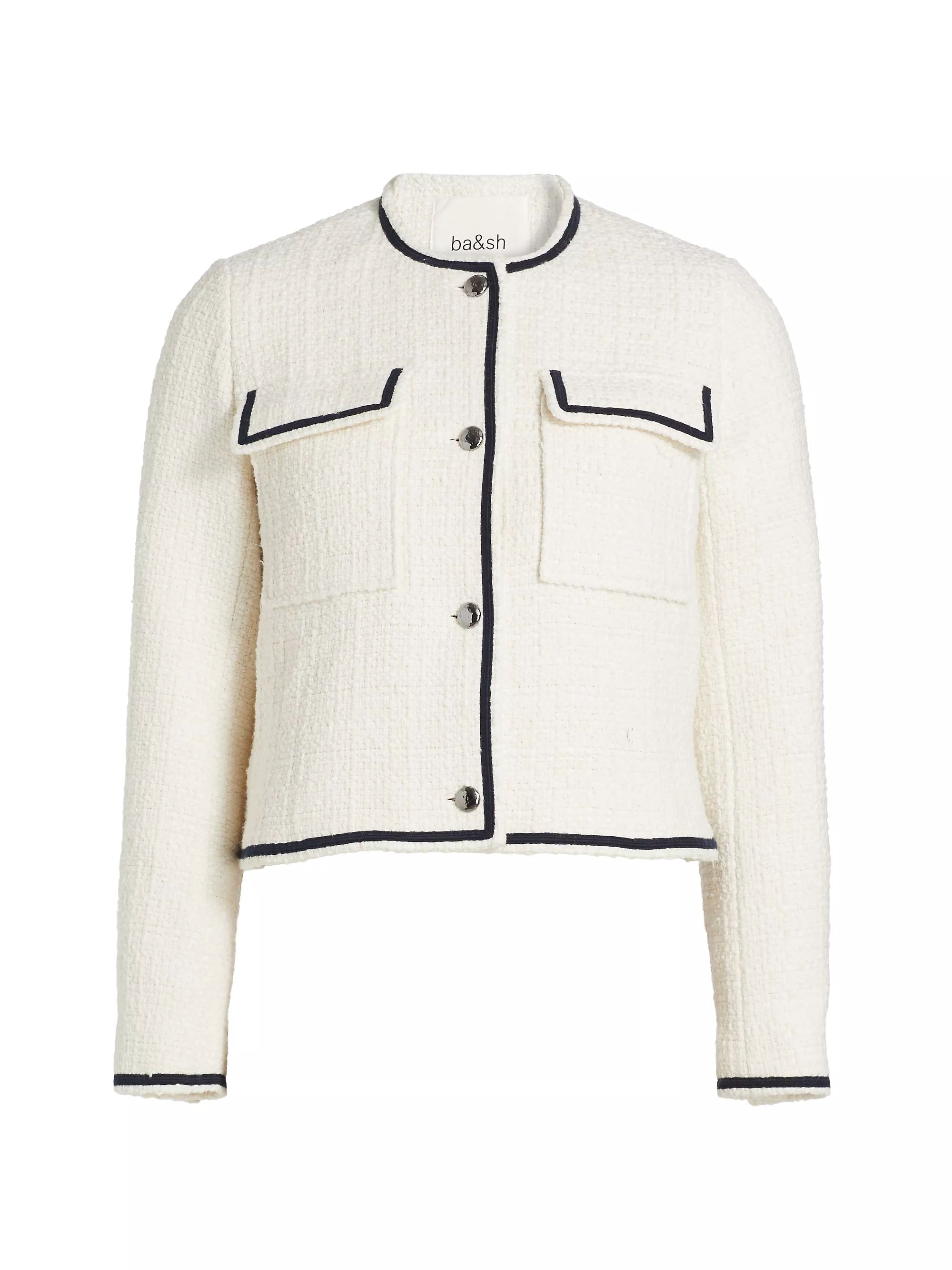Raoul Cotton-Blend Tweed Jacket | Saks Fifth Avenue