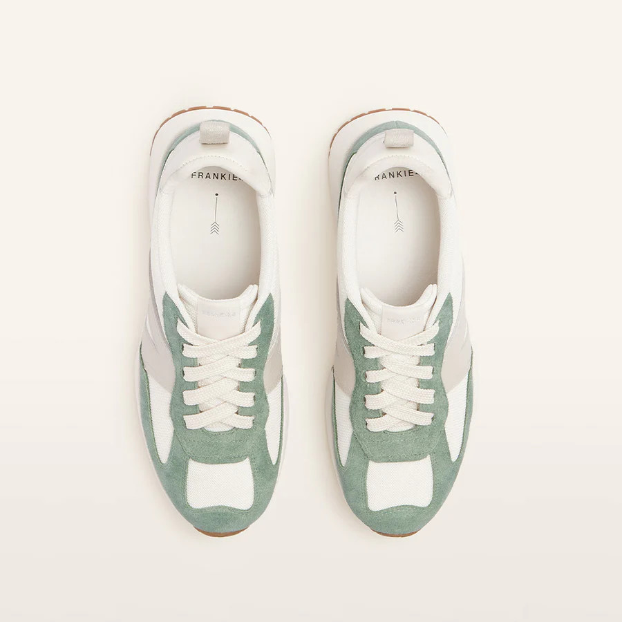 Axel II Chalk/Eucalyptus Sneakers | FRANKIE4 | FRANKIE4