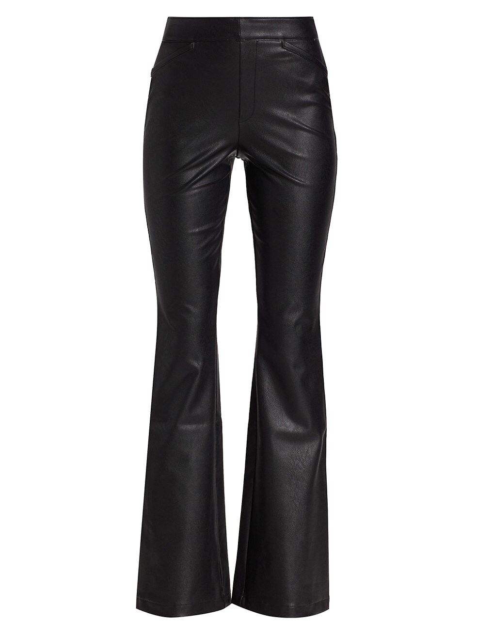 Spanx Stretch Faux Leather Flare Pants | Saks Fifth Avenue