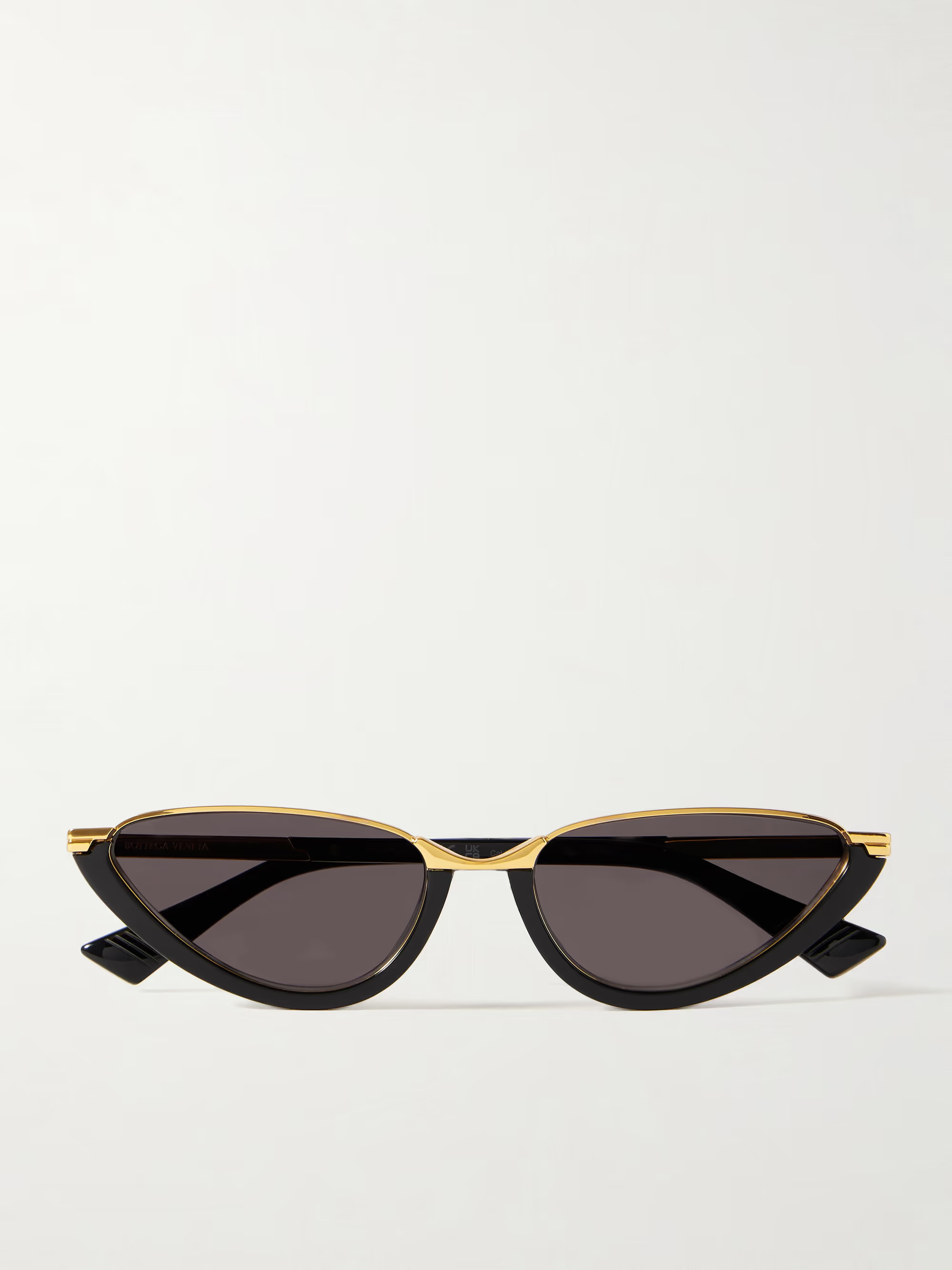 Cat-eye acetate and gold-tone sunglasses | NET-A-PORTER (UK & EU)