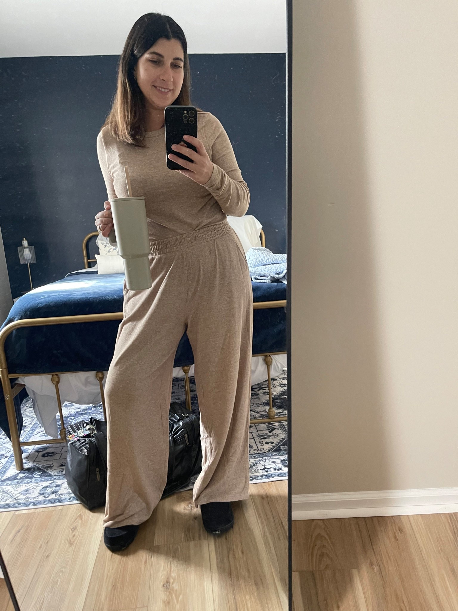 ABERCROMBIE BLACK FRIDAY SALE! the coziest set runs TTS. I sized up for postpartum but otherwise your normal size is fine! 

#LTKBaby #LTKCyberWeek #LTKGiftGuide