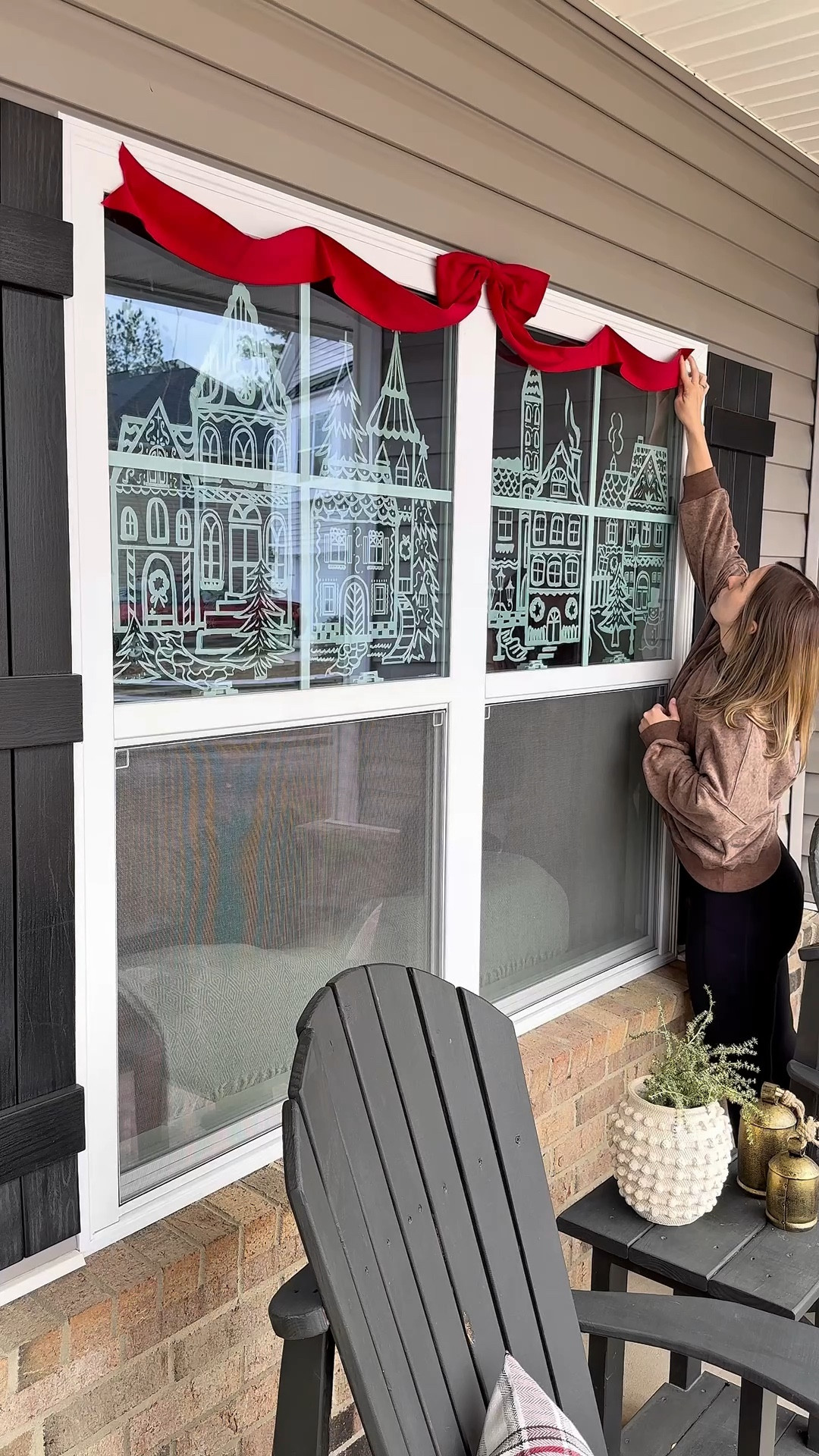 Holiday Porch Styling