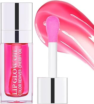 Eliversion Hydrating Lip Glow Oil, Moisturizing Lip Oil Gloss, Transparent Tinted Lip Balm, Trans... | Amazon (US)