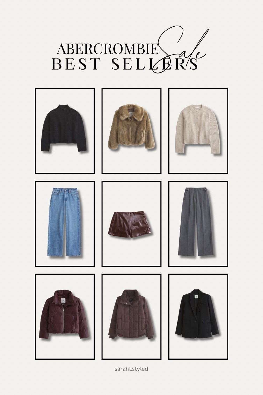 Abercrombie best sellers on major Black Friday sale 🤎 20–50% off coats, faux-fur jackets, neutral sweaters, winter basics + the jeans everyone is searching for.

neutral winter outfits, fall sweater outfits, abercrombie coat, faux fur jacket, best jeans for winter, neutral capsule wardrobe, everyday outfits, abercrombie fall 2025, black friday deals 

#LTKSaleAlert #LTKFindsUnder100 #LTKHoliday