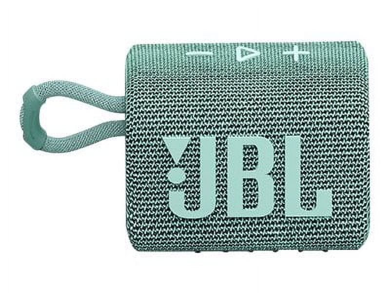 JBL Go 3 - Speaker - Portable - Wireless - Bluetooth - 4.2 Watt - Waterproof - Teal - Walmart.com | Walmart (US)