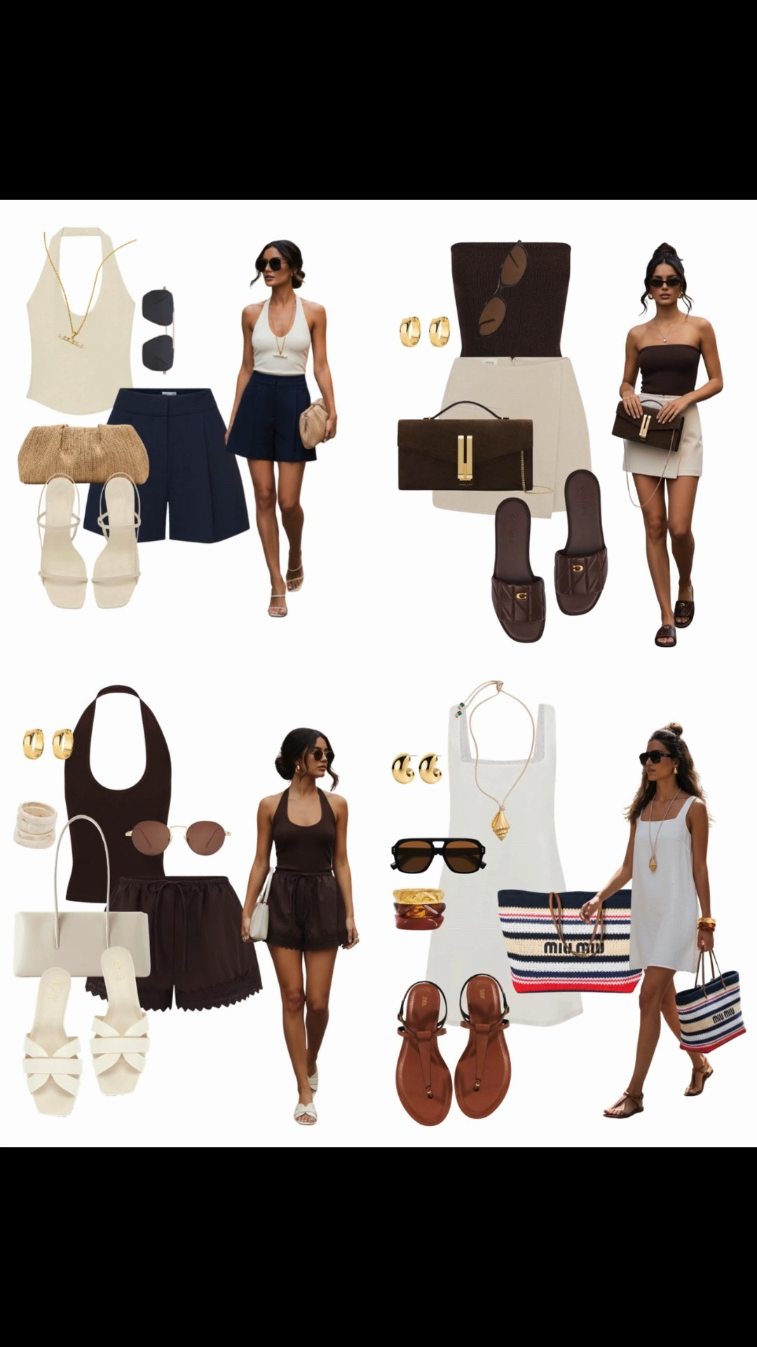 Heatwave outfit inspo ❤️‍🔥

Tags: summer outfit formula, elevated look, linen dress, tailored shorts, tube top, Zara sandals, miu miu crochet bag, revolve sunglasses, hot weather vacation outfit

#LTKsummer #LTKdresses #LTKbag