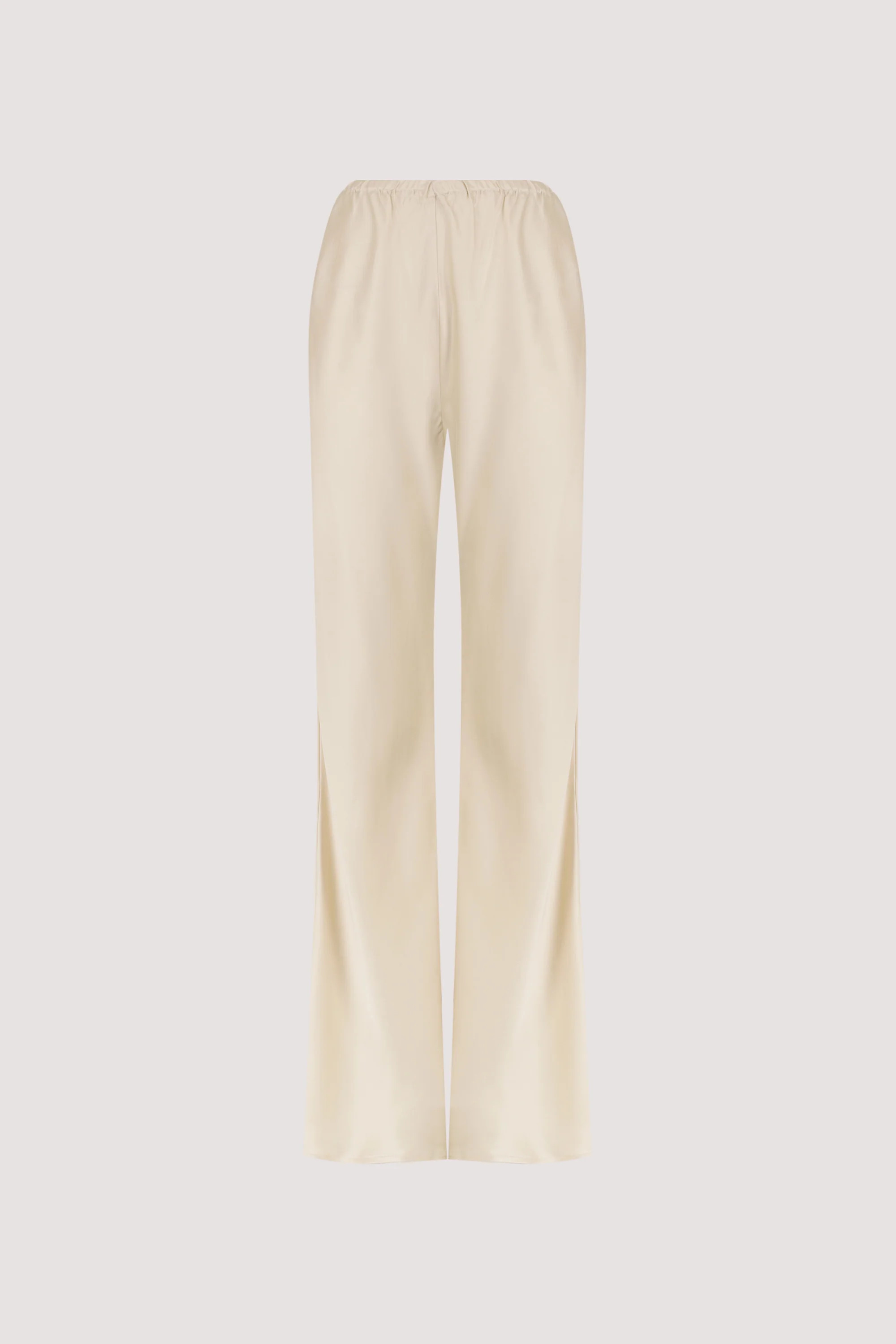 KYRA SANDSTONE SILK BIAS PANTS | DISSH