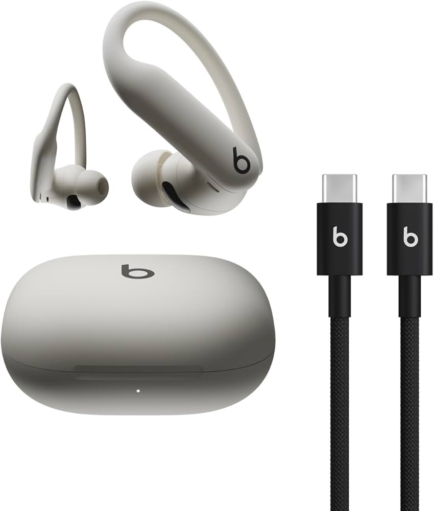 Beats Powerbeats Pro 2 - Wireless Bluetooth Earbuds with USB-C Charging Cables (1.5 m) - Quick Sa... | Amazon (US)