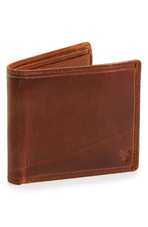 Frye 'Logan' Leather Billfold Wallet in Cognac at Nordstrom | Nordstrom