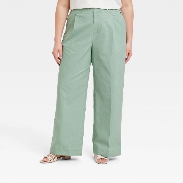 Women's High-Rise Wide Leg Pants - A New Day™ | Target