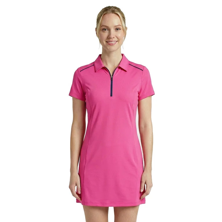 Birdie Bound Women's Active Polo Dress with UPF30+, 2-Piece, Sizes XS-2XL | Walmart (US)