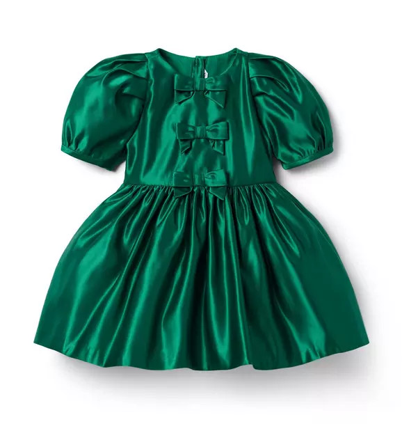 The Satin Bow Dress | Janie and Jack