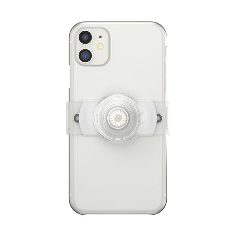 PopGrip Slide Stretch Clear on White with Square Edges PopGrip Slide Stretch | PopSockets® Offic... | Popsockets