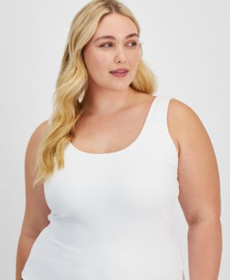 And Now This Plus Size Scoop-Neck Sleeveless Top, Created for Macy's - Macy's | Macy's