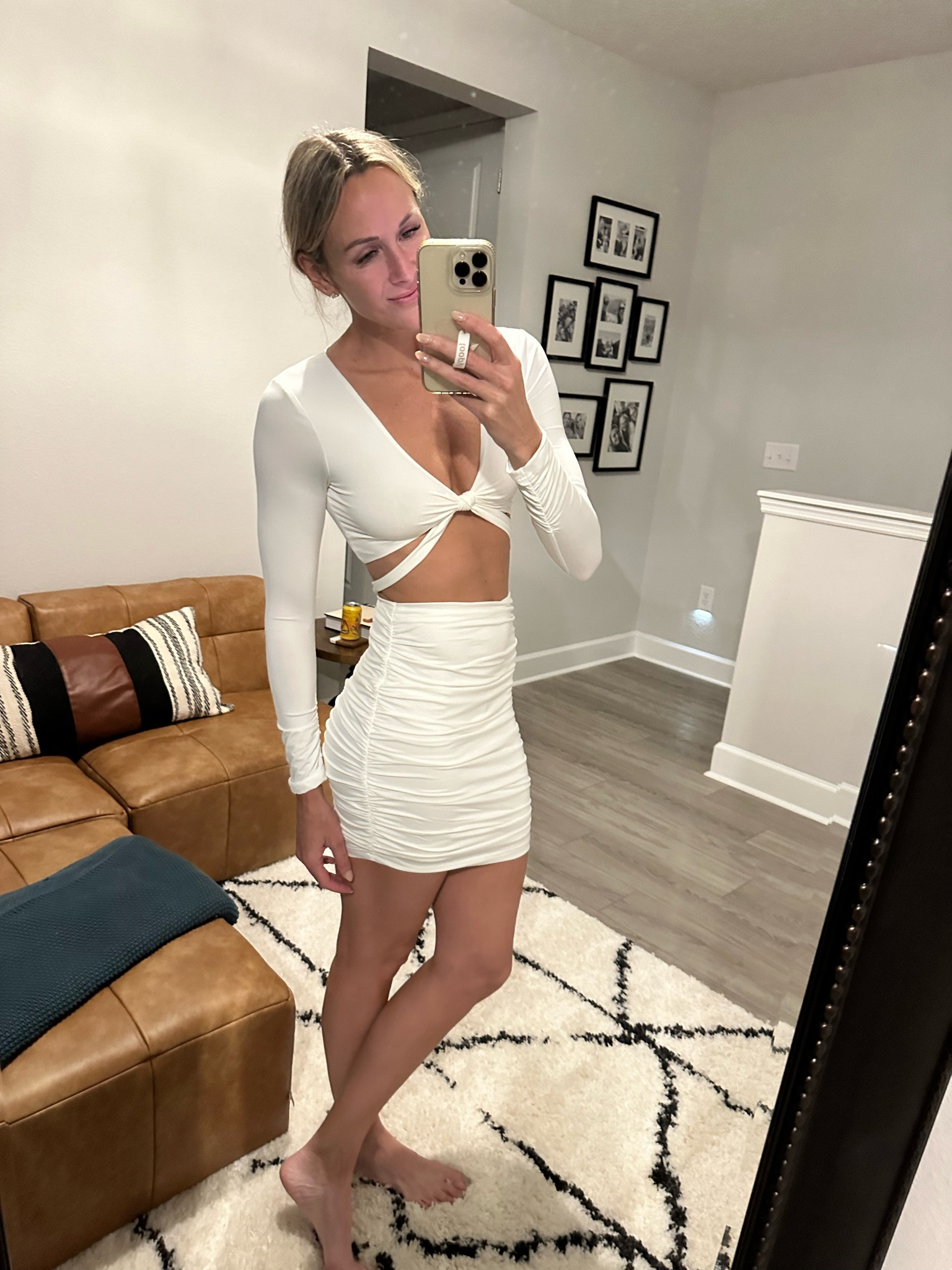 Summer night ready with this Revolve dress! The material is thin so great for summer nights and love the cutouts! Wearing a size small here. 

#LTKbeauty #LTKtravel #LTKstyletip