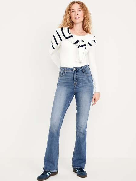 Extra High-Waisted Flare Jeans | Old Navy (US)