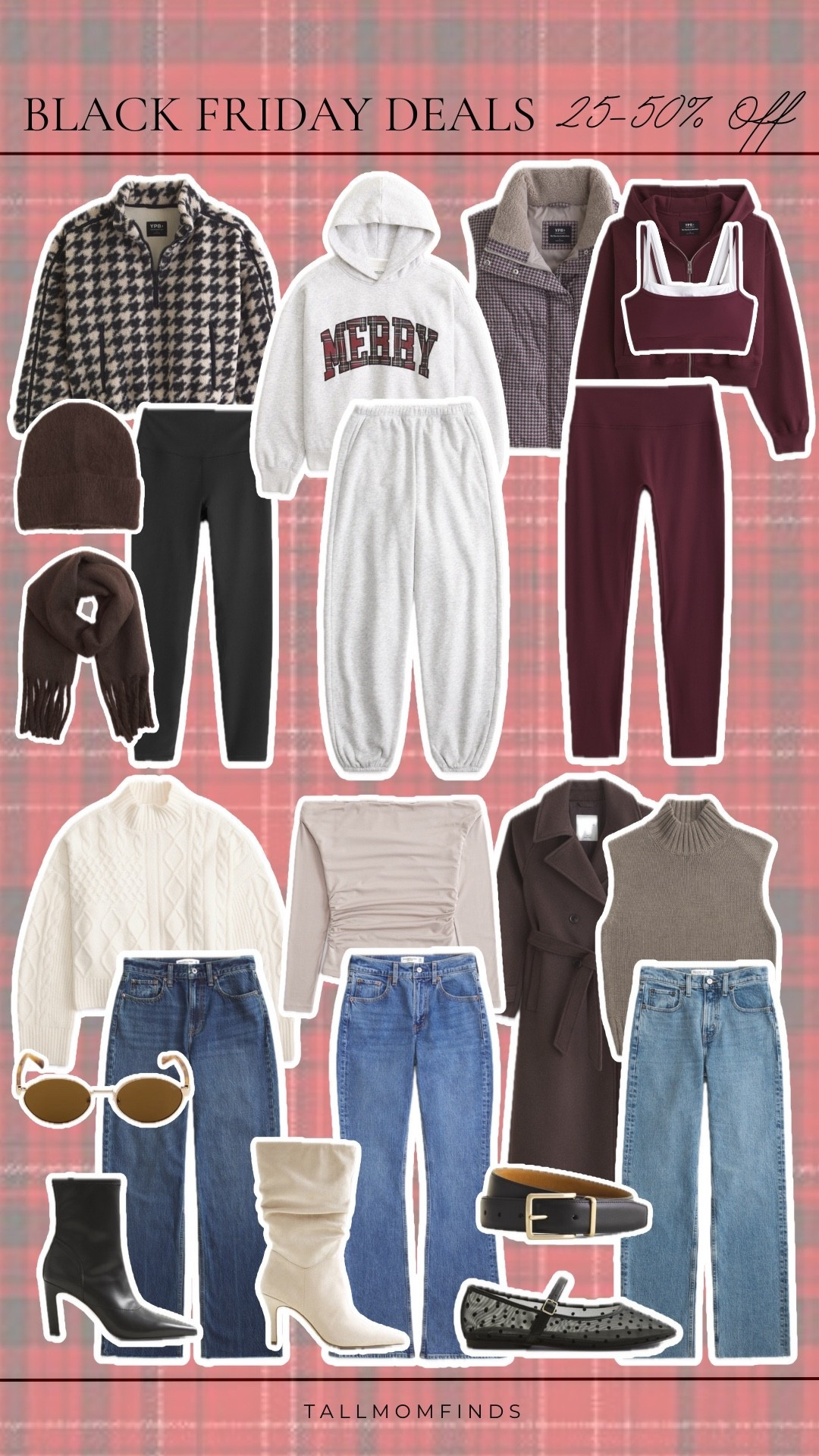 Black Friday is HERE and the tall-friendly deals are unbeatable! From jeans, sweatpants, and leggings to cozy sweaters, hoodies, long sleeves, tank tops and even shoes & accessories!

Everything you’ve been waiting for is up to 25–50% off. Treat your long legs & long arms to the fits they deserve this season!

#LTKCyberWeek #LTKTall #LTKSaleAlert