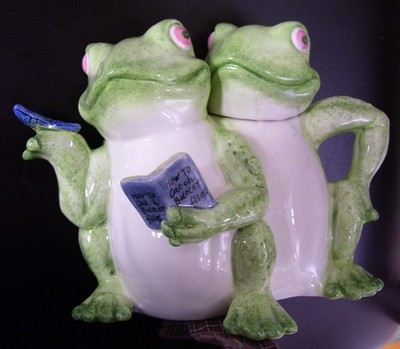 Vintage Frog tea pot KALDUN & BOGLE Whimsical Frog TEAPOT | eBay US