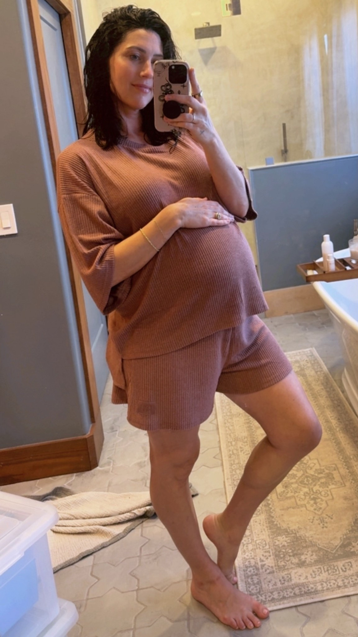 Yacht club shorts set - bump friendly and beyond 

#LTKmomlife #LTKBump #LTKootd