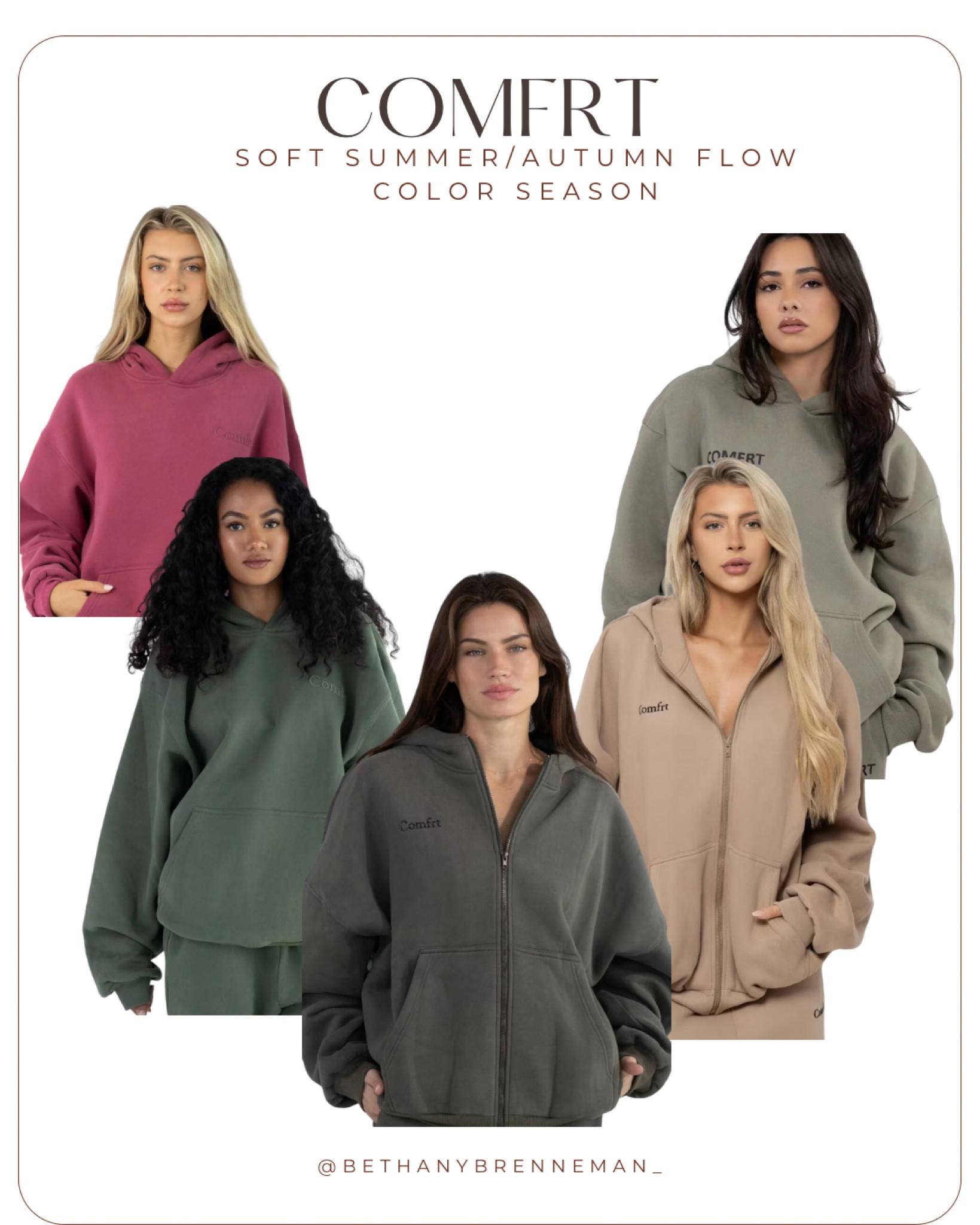 Soft summer and soft autumn flows at comfrt hoodies! 

#LTKTravel #LTKActive #LTKFitness