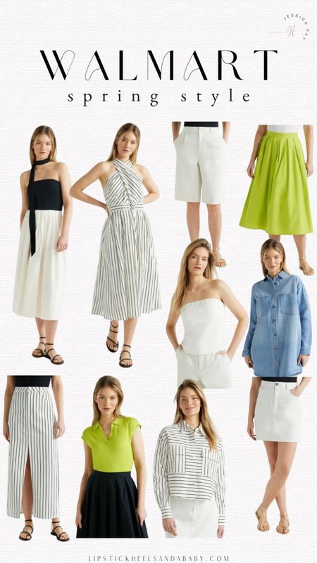 Walmart spring style, spring outfit, denim shiry, midi skirt, maxi skirt 

#LTKfindsunder50 #LTKfindsunder100