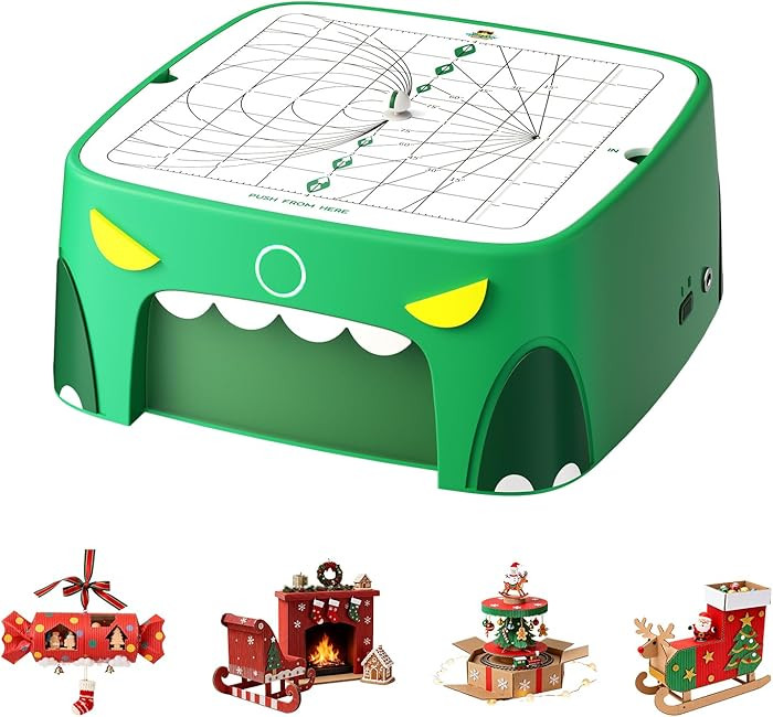 Kids Cardboard Cutter Tool for Ages 3+, Safe Power Bladeless DIY Construction Kit, Educational ST... | Amazon (US)