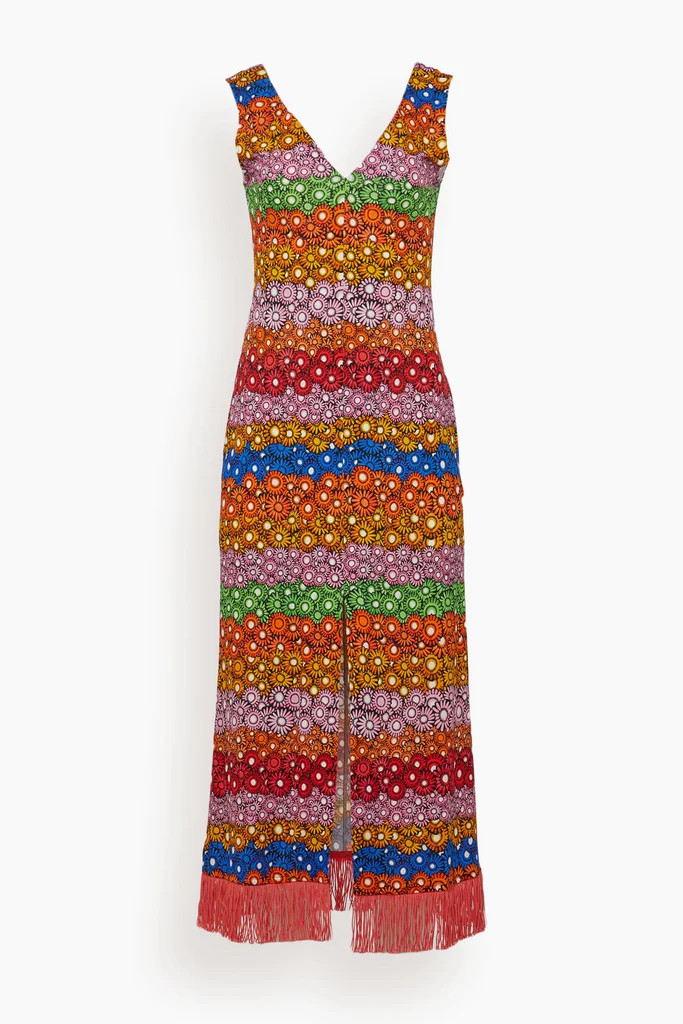 Stretch Dress in Pride Daisy | Hampden Clothing